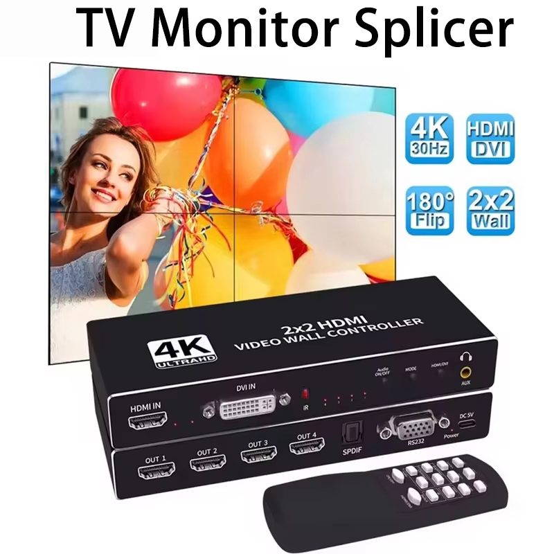 Home Cinema Video Processor - Procesor do ścian wideo 4K 2x2,