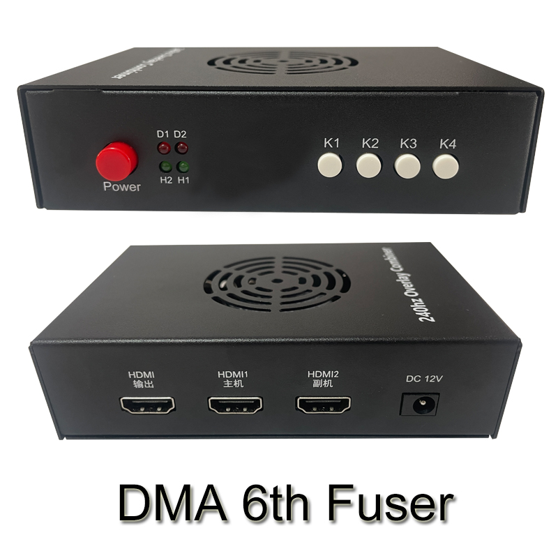 Home Cinema Video Processor - Procesor DMA 6th Fuser Video Overlay