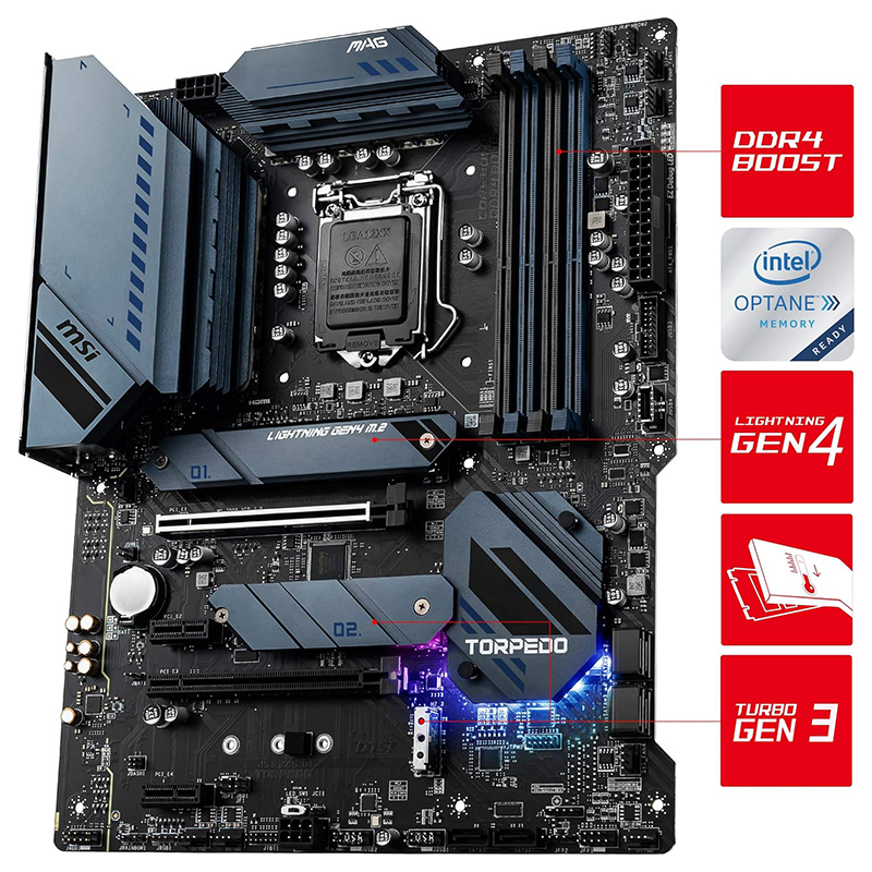Płyta główna MSI MAG Z590 TORP – Home Cinema Video Processor recenzja i cena