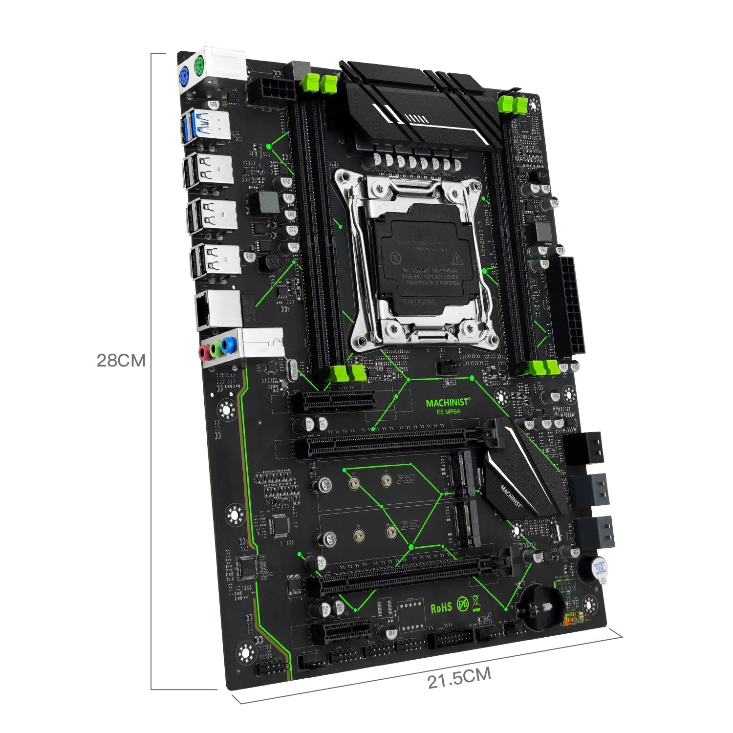 Płyta główna MACHINIST E5 MR9A – Home Cinema Video Processor recenzja i cena